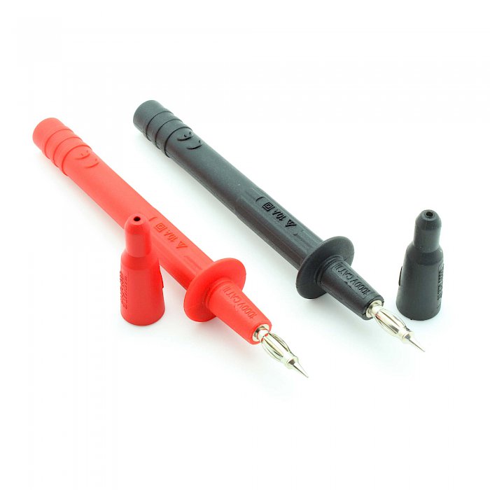 Test probes set 4mm tips<br/>with removable caps<br/>Art.-Nr. AAR00082